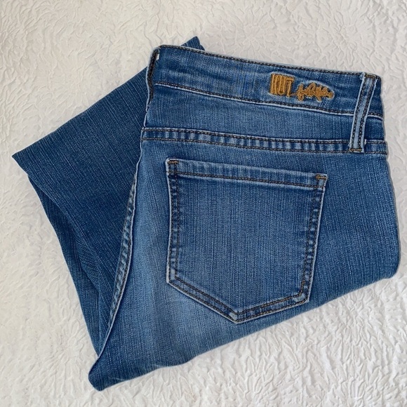 Kut From The Kloth Straight Leg Mid Rise Stretch Jeans - Picture 4 of 14